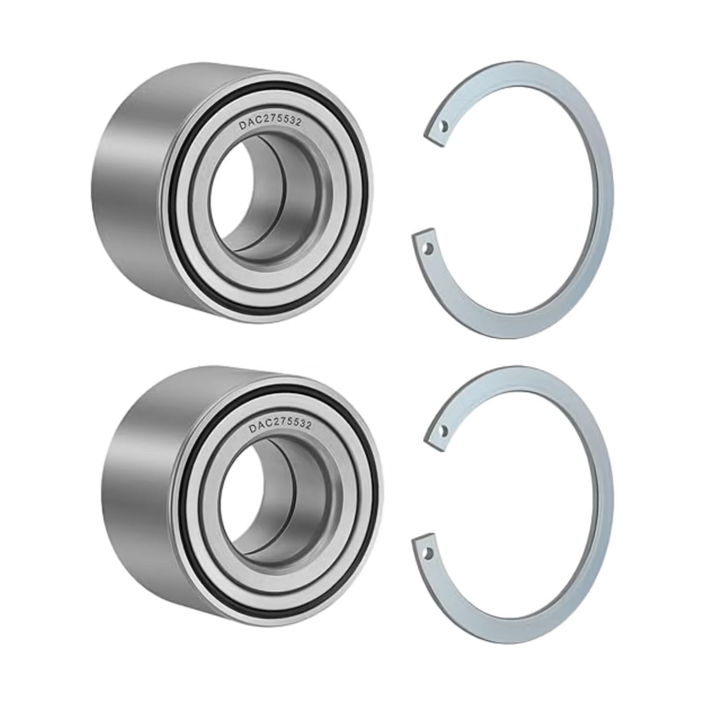 Front Wheel Bearing Set 91051-HR3-A21 90651-HR3-A20 for Honda Foreman Rubicon 500 520 Rancher 420 2014-2024