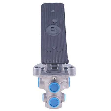 E-3 Single Circuit Foot Brake Valve With Pedal Replace Haldex KN22100 Bendix 277863 Automann 170.277863 IHC 428186R2 Velvac 034038 - KUDUPARTS