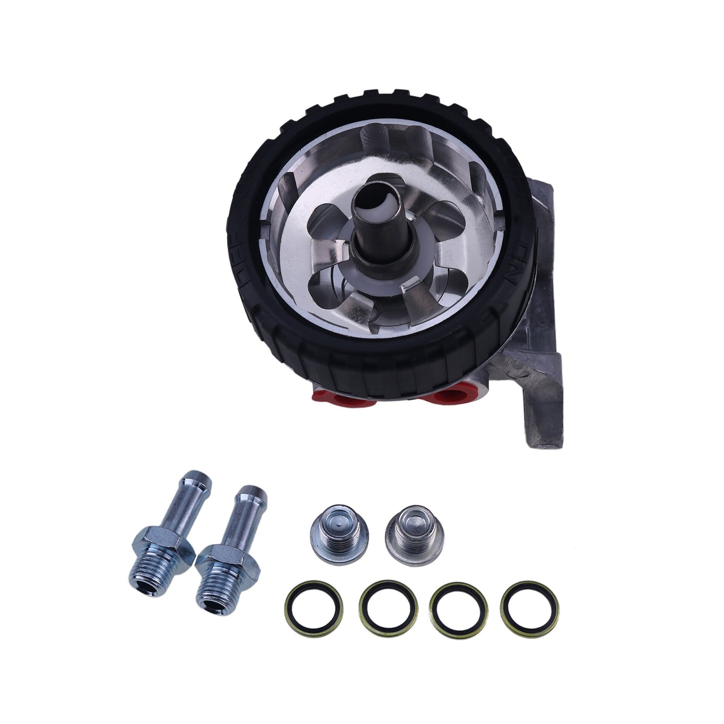 Filter Head RE500160 RE70358 for John Deere Tractor 5045D 5055D 5065E 5075E 5200 5300 5410 5055E 6400 6410(Ship to US Only.)