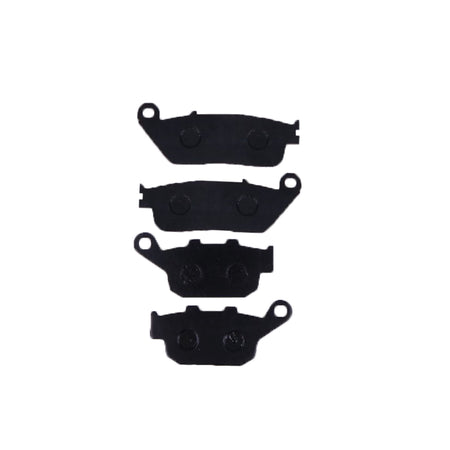 4 Pcs Front & Rear Brake Pad FA196 FA140 for Buell Blast 2000-2005 Honda CB500X CBR500R 2013-2020 - KUDUPARTS