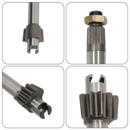 Sector Shaft 66811-41150 66811-41151 for Kubota Tractor B4200 B5100 B5200 B6000 B6100 B6200 B7100 B7200 - KUDUPARTS