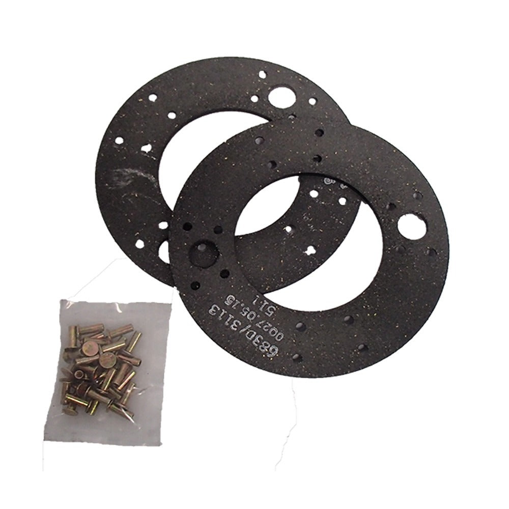 Brake Lining Kit A44720 for CASE Loader 470 480C 530 580D 584 585 580CK 585D 586D - KUDUPARTS
