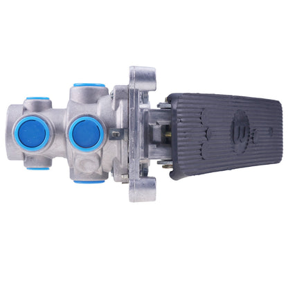 E-3 Single Circuit Foot Brake Valve With Pedal Replace Haldex KN22100 Bendix 277863 Automann 170.277863 IHC 428186R2 Velvac 034038
