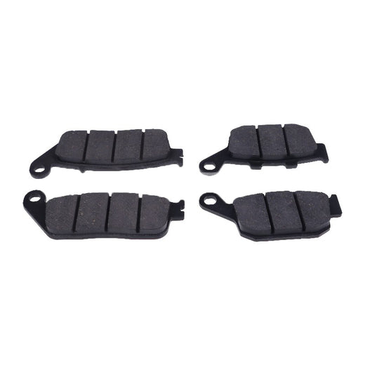 4 Pcs Front & Rear Brake Pad FA196 FA140 for Buell Blast 2000-2005 Honda CB500X CBR500R 2013-2020 - KUDUPARTS