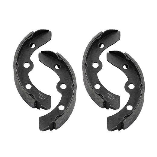 4 Pieces Rear Brake Shoe 1011463-A for Club Car Golf Cart Gas and Electric Carryall DS 1981-1994 - KUDUPARTS