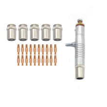 Tips Nozzle Tube Assembly 186406 186405 186404 for Miller Spoolmate 100 200 3035 Hobart DP-3035 Spool Gun - KUDUPARTS