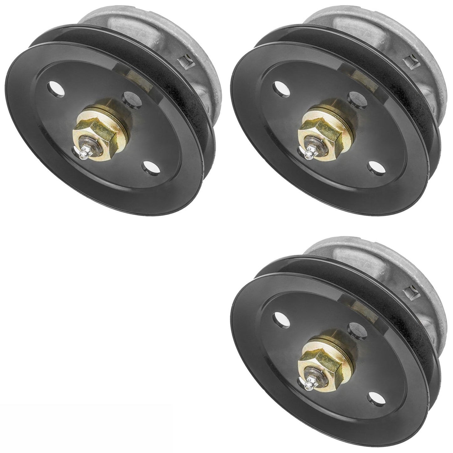 3 Pieces Deck Spindles AM121342 AM121229 for John Deere Tractor 320 325 345 355D GT242 GT262 GT275