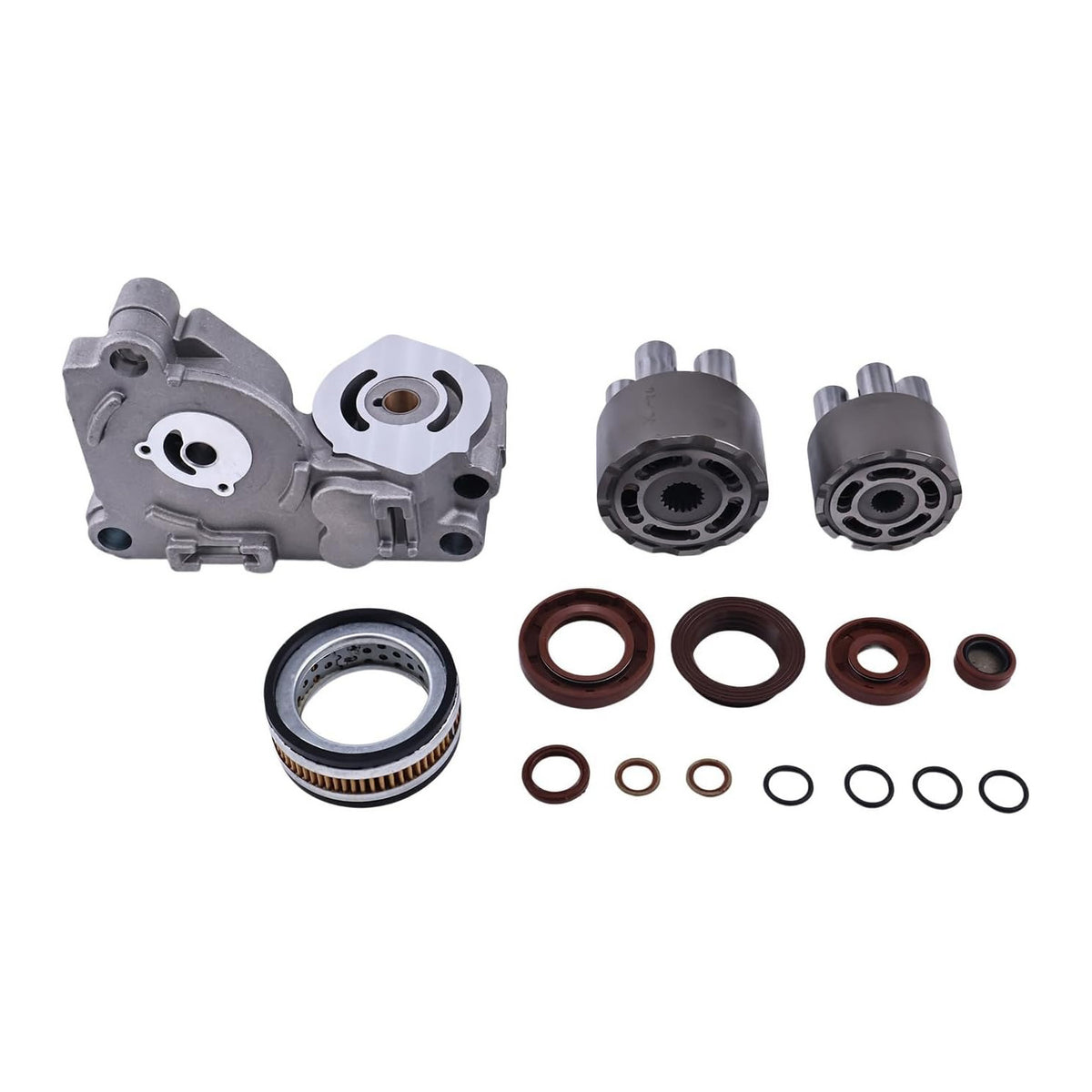Transmission Rebuild Kit 187Q0899510-7R MIA12729 for Tuff Torq Transaxle John Deere Mower EZtrak Z425 Z435 Z445 ZTrak Z515E Z525E Z625 Z645 Z655 - KUDUPARTS