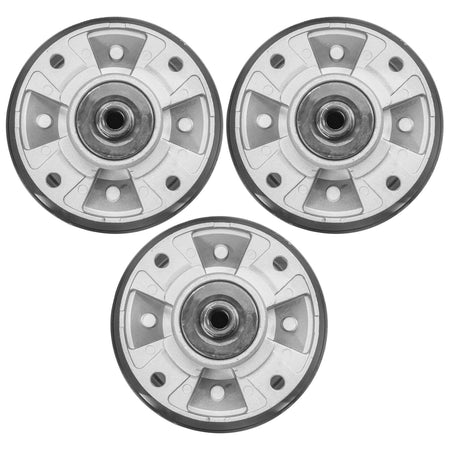 3 Pieces Deck Spindles AM121342 AM121229 for John Deere Tractor 320 325 345 355D GT242 GT262 GT275 - KUDUPARTS