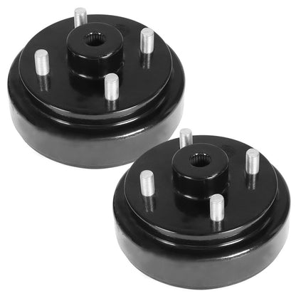 2 Pieces Rear Wheel Brake Hub Drum 17082-G2 for EZGO TXT Golf Cart G&E 2 Cycle 82-93
