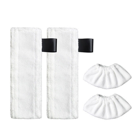 10 Pieces Mop Cloths and Pad for Karcher EasyFix Steam Cleaner Equipment SC2 SC3 SC4 SC5 - KUDUPARTS