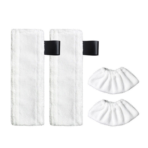 10 Pieces Mop Cloths and Pad for Karcher EasyFix Steam Cleaner Equipment SC2 SC3 SC4 SC5 - KUDUPARTS