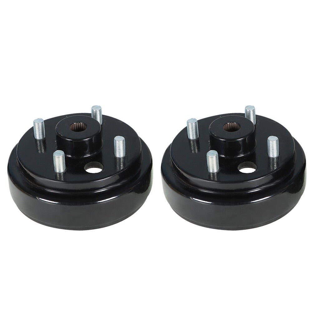 2 Pieces Rear Wheel Brake Hub Drum 17082-G2 for EZGO TXT Golf Cart G&E 2 Cycle 82-93 - KUDUPARTS