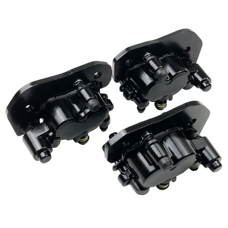 Front & Rear Brake Calipers With Pads 703500968 703500969 for Can-Am ATV Renegade 500 570 800R 850 1000 1000R - KUDUPARTS
