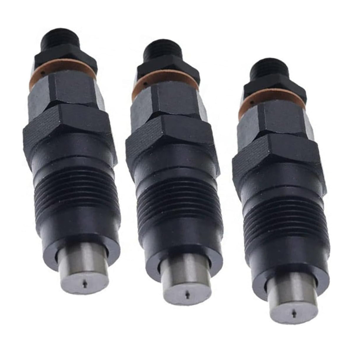 3Pcs Fuel Injector for Ford New Holland TC31DA TC33 TC33D TC33DA TC34DA TC35 TC35A TC35D TC35DA TC40 TC40A TC40D - KUDUPARTS