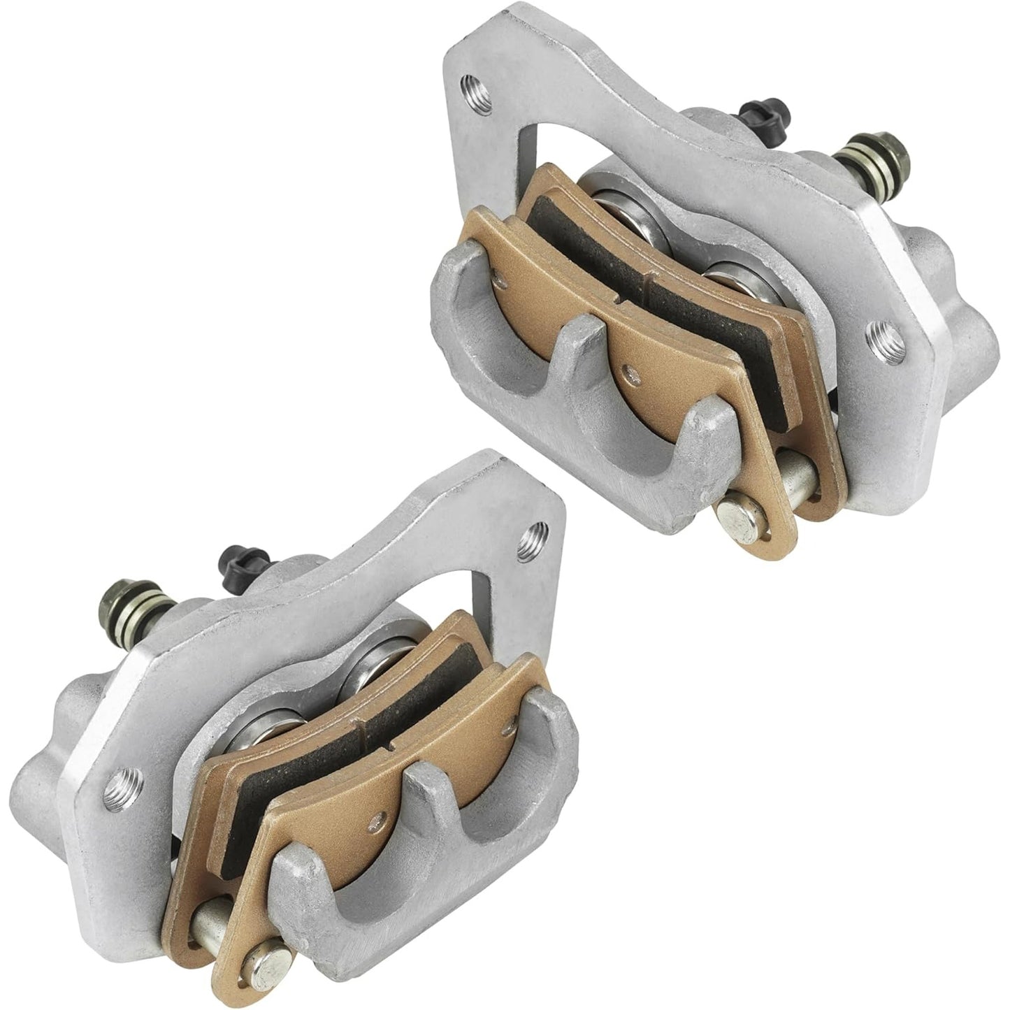 Rear Left & Right Brake Caliper with Pads 1912277 1912278 for Polaris Ranger Crew XP 1000 2019-2021