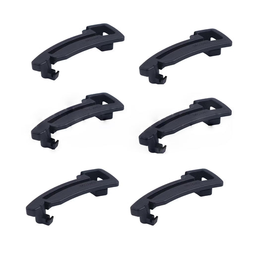6 Pieces Chute Keeper 731-04869A for MTD Troy Bilt Cub Cadet Snow Thrower - KUDUPARTS