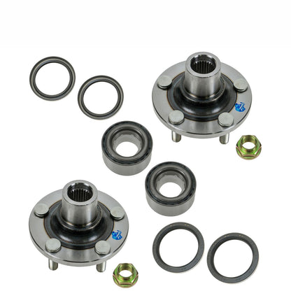 Front Wheel Bearing & Hub Kit AM-247738669 for Subaru Baja Forester Impreza Legacy - KUDUPARTS