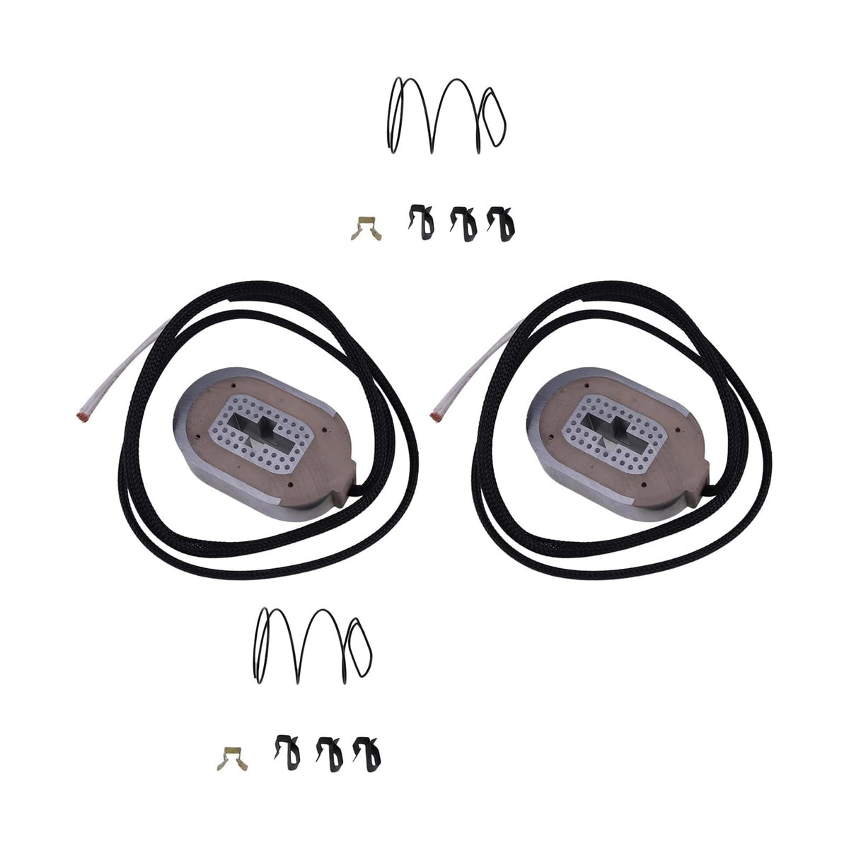 2 Pieces Electric Brake Magnet Trailer K71-376-00 for 8,000-10,000 Dexter General Duty Axle - KUDUPARTS