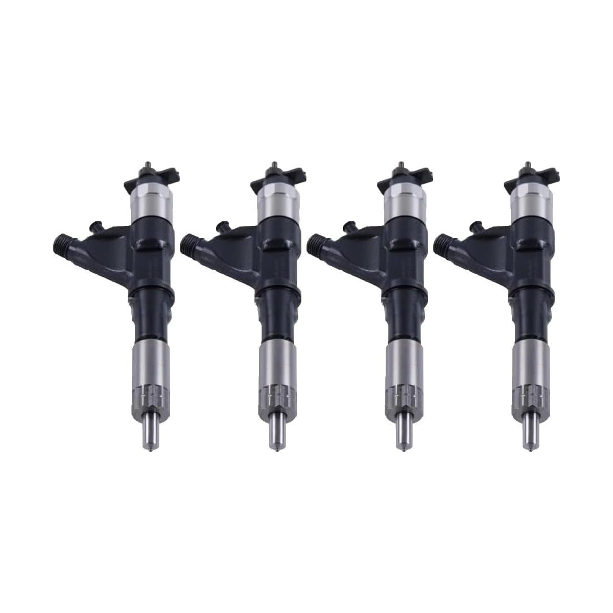 4pcs Fuel Injector 295050-2131 2901232030 for Isuzu Engine 4HK1 4HK1TC 4HK1-TCS Truck NPR-HD NPR-XD NQR NRR - KUDUPARTS