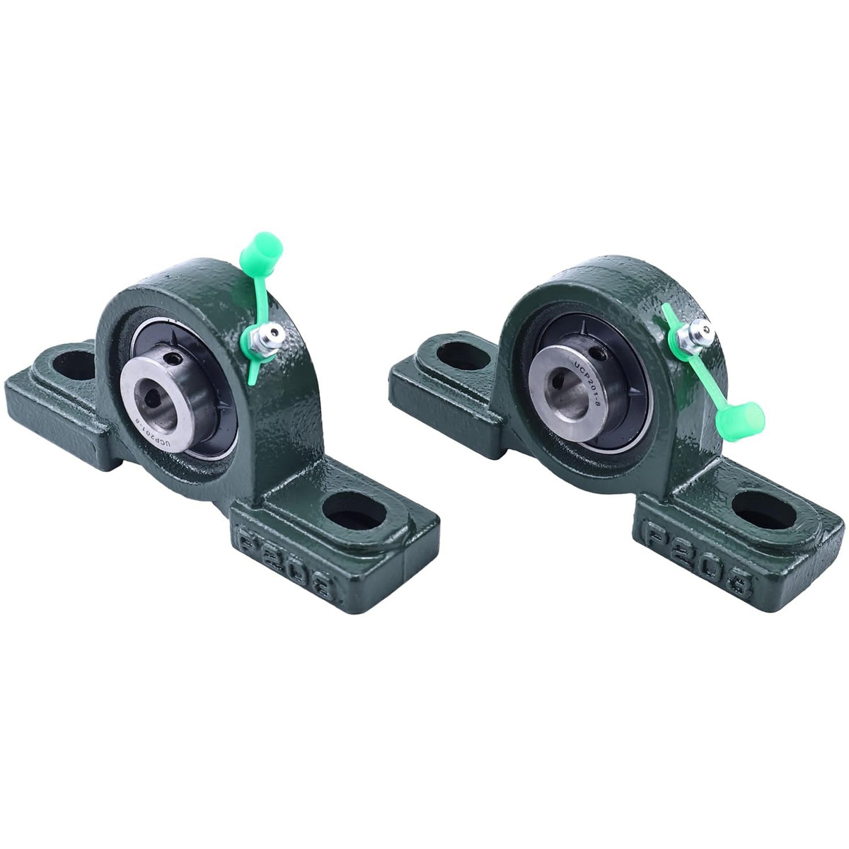 2 Pieces 1/2" Pillow Block Bearing UCP201-8 P2B-SC-008 NP-8 - KUDUPARTS