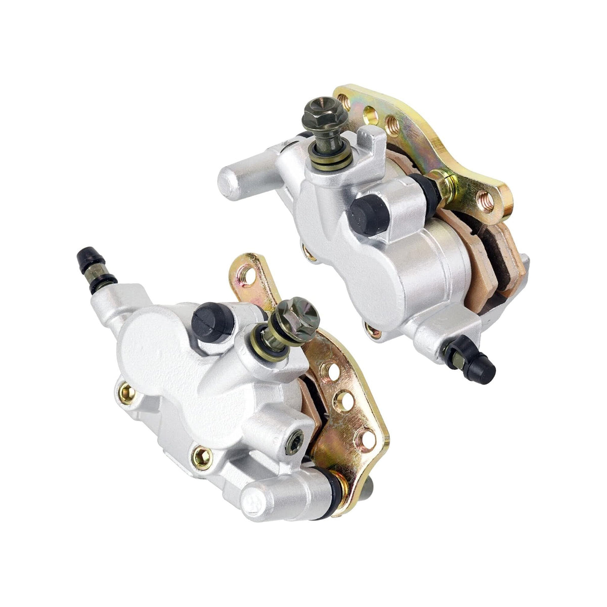 Left and Right Brake Caliper 43041-1518 43041-1519 for Kawasaki ATV 11995-2003 KLF300 Bayou 4x4 1995-1999 KLF400 Bayou 4x4 - KUDUPARTS