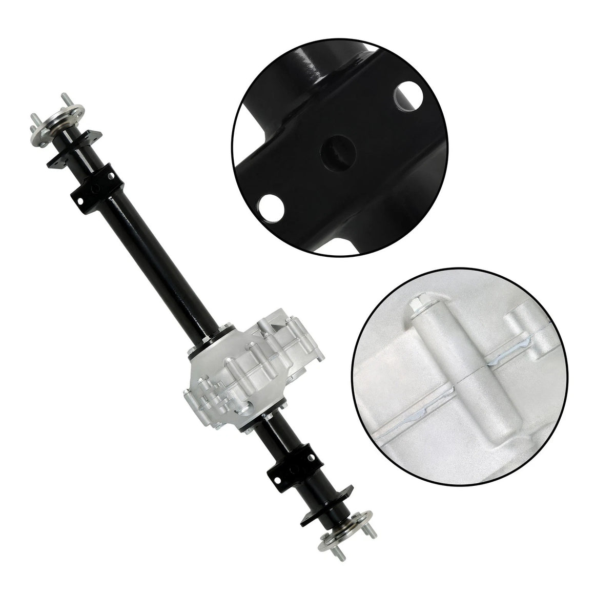 Electric Rear End Assembly 1027717-01 for Club Car Golf Cart DS 1998- Precedent 2004- - KUDUPARTS