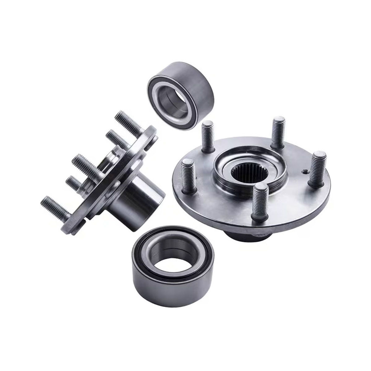 A Pair Front Wheel Hub Bearing Kit JCE39S for Honda Accord Crosstour Acura TSX