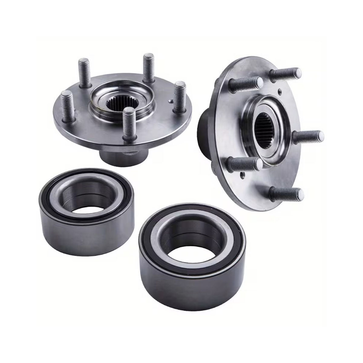 A Pair Front Wheel Hub Bearing Kit JCE39S for Honda Accord Crosstour Acura TSX - KUDUPARTS