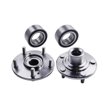 A Pair Front Wheel Hub Bearing Kit JCE39S for Honda Accord Crosstour Acura TSX - KUDUPARTS