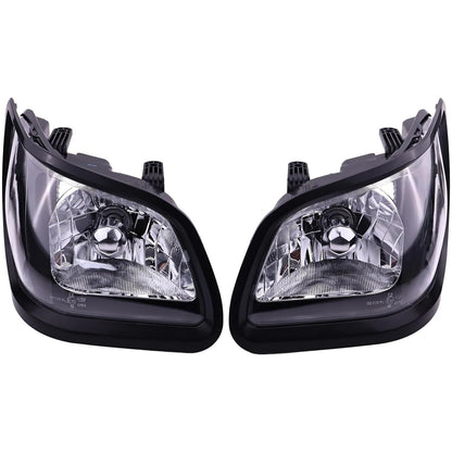 Left Right Headlight Set 3C081-75723 3C081-75713 Compatible with Kubota M108S M7040 M8540 M5040 M9540 Tractors