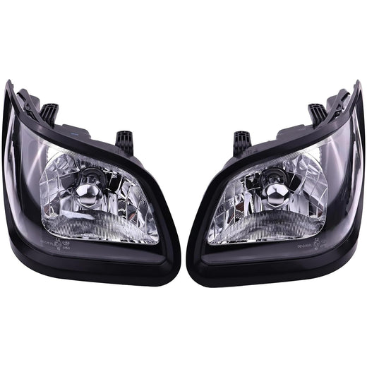 Left Right Headlight Set 3C081-75723 3C081-75713 Compatible with Kubota M108S M7040 M8540 M5040 M9540 Tractors - KUDUPARTS
