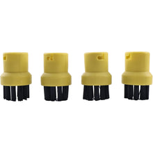 4 Pieces Round Brush 2.863-264.0 for Karcher Steam Cleaner SC1 SC2 SC3 SC4 SC5