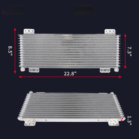 LPD47391 OC-47391 Transmission Oil Cooler Low Pressure Drop 40000 GVW - KUDUPARTS