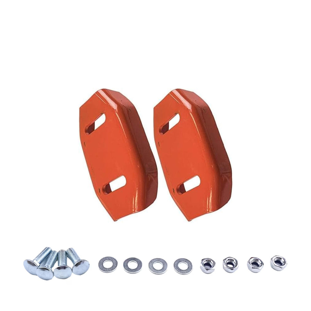 2 Pieces Skid Shoe 01028600 02483859 for Ariens ST824 ST1024 ST1028 ST1128 John Deere 524D 724D 826D 828D 924DE Snow Blower - KUDUPARTS
