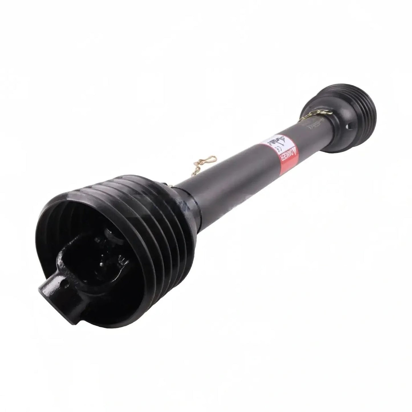1-3/8" x6 Spline to 1-3/8" Round With 1/2" Hole 42"-58" Length Series 5 PTO Drive Line for Rotary Cutter