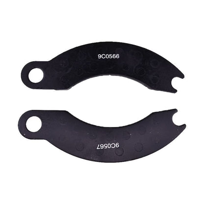 2 Pieces Brake Pads 9C0567 9C0566 for Caterpillar CAT 725 730 D250D D300D D350E D400E 65E 75E 85E 95E 773B 776C 777B 916 936 518 528 613C 530B