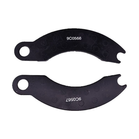 2 Pieces Brake Pads 9C0567 9C0566 for Caterpillar CAT 725 730 D250D D300D D350E D400E 65E 75E 85E 95E 773B 776C 777B 916 936 518 528 613C 530B - KUDUPARTS