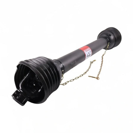 1-3/8" x6 Spline to 1-3/8" Round With 1/2" Hole 42"-58" Length Series 5 PTO Drive Line for Rotary Cutter - KUDUPARTS