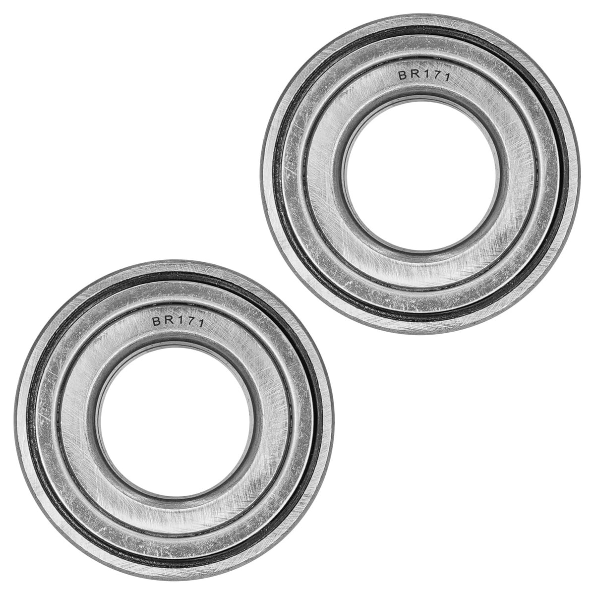 2 Pieces 27X55X32mm Double Row Angular Ball Bearing 91051HR3A21 DAC27550032 for 2014-2018 Honda ATV TRX420 TRX500FA TRX500FE TRX500FM - KUDUPARTS