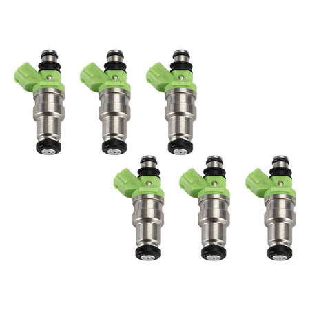 6 Pieces Fuel Injector 23209-70080 23250-70080 for Toyota Cressida Supra 1989-19(Ship to US Only.) - KUDUPARTS