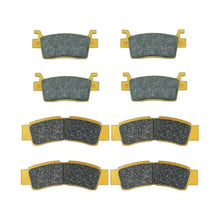 Front & Rear Ceramic Brake Pad Set 43082-0196 43082-0197 for Kawasaki KRX 1000 2020-2025 KRX4 1000 2024-2025