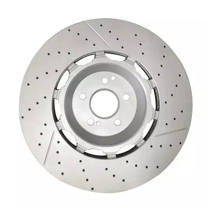 2 Pieces Front Brake Rotors A2224212612 for 2014 -2020 Mercedes-Benz Maybach-S650 S63-AMG S450 S560