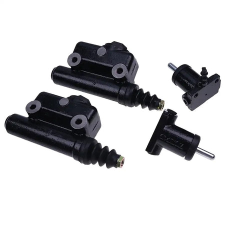 2 Pcs Brake Master L25419 & 2 Pcs Slave Cylinder A51976 G109413 for Case 450B 480 480B 480D 580 580B - KUDUPARTS