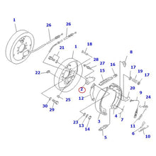 Wheel Cylinder 3BB-30-31121 for Komatsu Forklift FB25EX-11 FB20HB FB25EXF-8 FB25EXGF-10 FB25EXGF-8 FB25HB-11