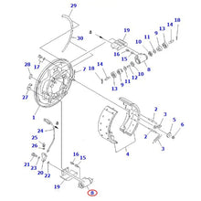 Wheel Cylinder 3FE-30-21100 for Komatsu Forklift FD115-8 FD115-7 FD100-8 FD100-7 EX50