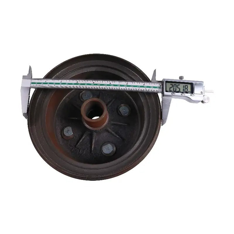 Front Wheel Brake Hub 3HN-25111-01-00 3HN-25111-02-00 for Yamaha ATV Timberwolf 2WD - KUDUPARTS
