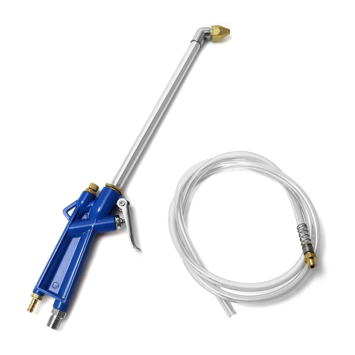 Aftermarket Qwork Air Blow Pneumatic Engine Cleaning Gun with 1M Hose - KUDUPARTS
