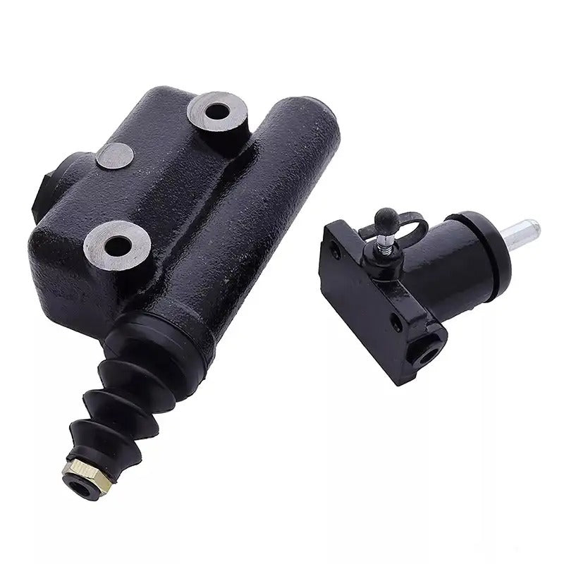 Backhoe Brake Master & Slave Cylinder Kit L25419 A51976 for Case 450B 450C 480 480B 480C 480D 580 580B 580C 850B 850C 850D 855C - KUDUPARTS