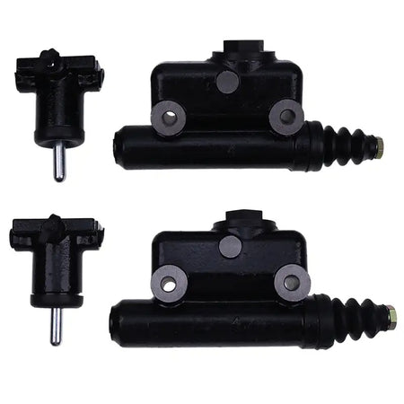 2 Pcs Brake Master L25419 & 2 Pcs Slave Cylinder A51976 G109413 for Case 450B 480 480B 480D 580 580B - KUDUPARTS